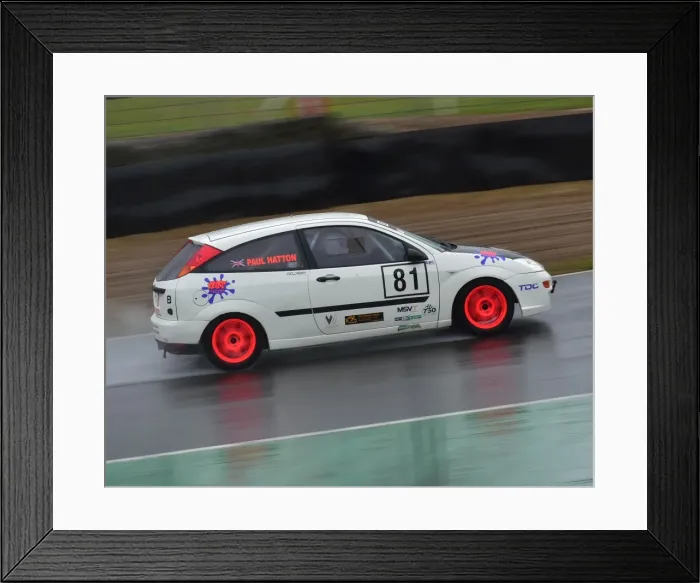 Framed Print : CM17 2420 Paul Hatton, Ford Focus