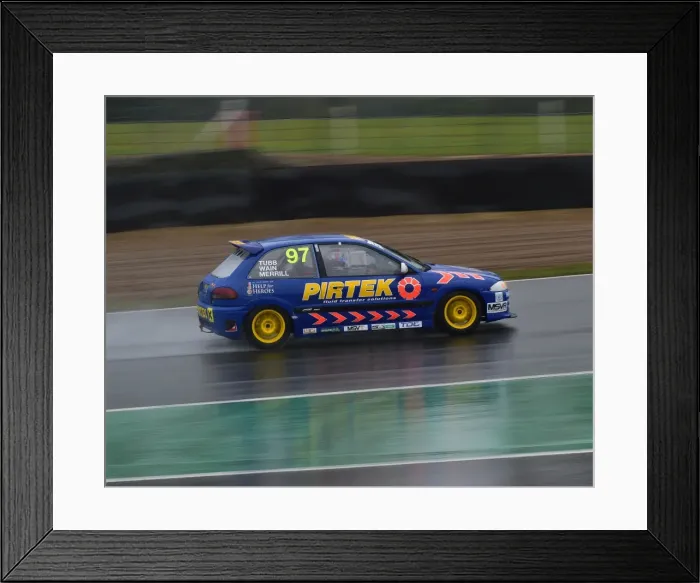 Framed Print : CM17 2346 Perry Tubb, Richard Wain, Proton Satria GTi Framed Print : CM17 2346 Perry Tubb, Richard Wain, Proton Satria GTi