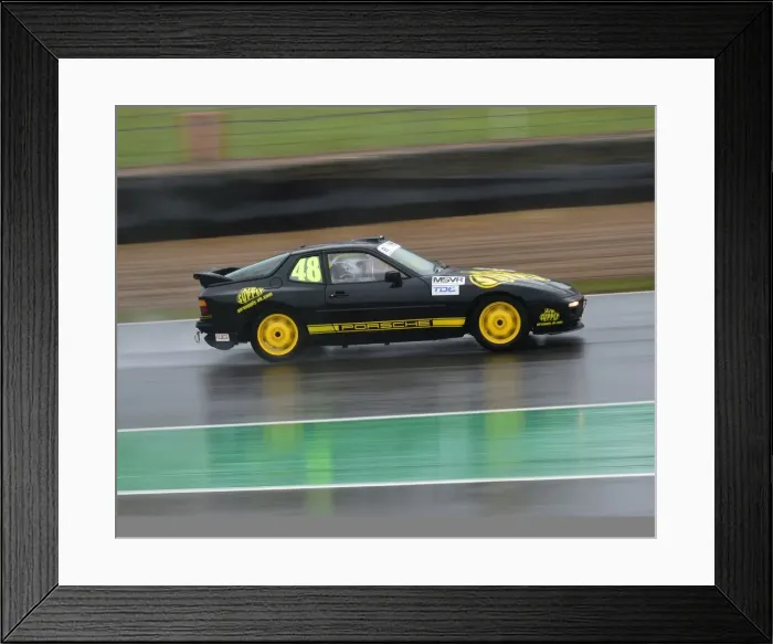 Framed Print : CM17 2394 George Wright, Jack Wright, Porsche 944