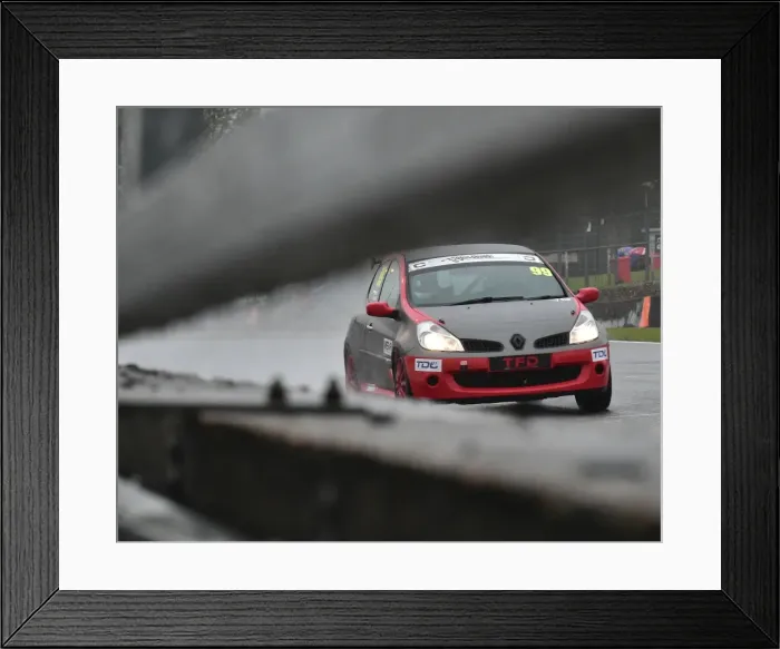 Framed Print : CM17 2504 Tony Hobson, Jonny Sharp, Renault Clio Framed Print : CM17 2504 Tony Hobson, Jonny Sharp, Renault Clio