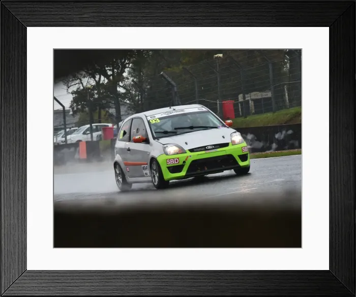 Framed Print : CM17 2479 Kester Cook, Ford Fiesta Framed Print : CM17 2479 Kester Cook, Ford Fiesta