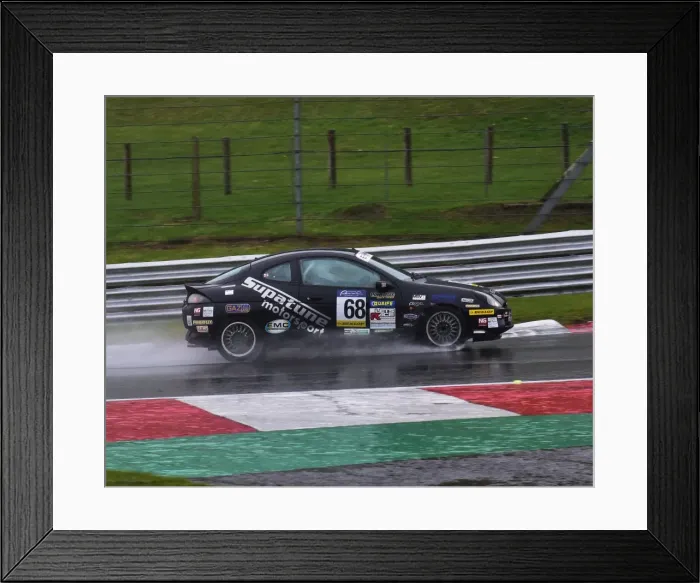 Framed Print : CM17 2464 Dean Hyde, Ford Puma Framed Print : CM17 2464 Dean Hyde, Ford Puma
