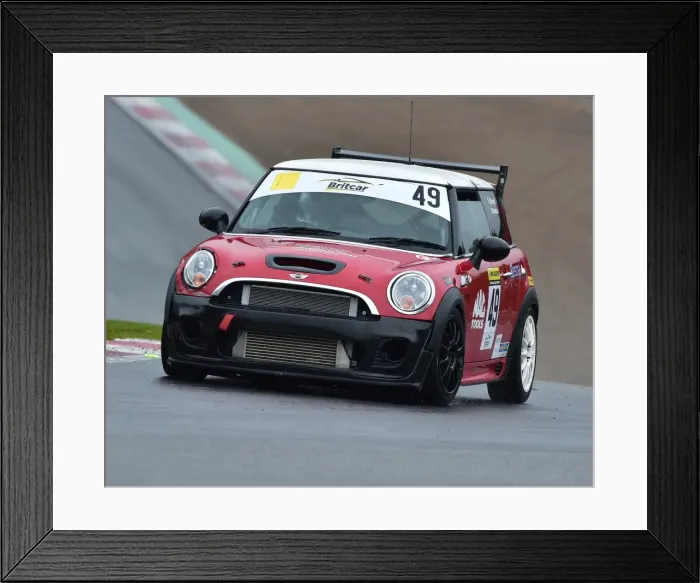 Framed Print : CM17 2837 David Birrell, Daniel Woodard, Mini JCW Challenge R56 Framed Print : CM17 2837 David Birrell, Daniel Woodard, Mini JCW Challenge R56