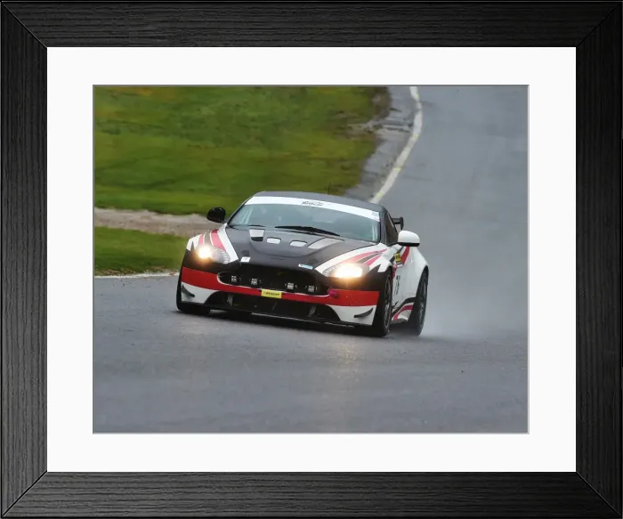 Framed Print : CM17 2819 Dean Gibbs, Jonathan Packer, Aston Martin Vantage GT4 Framed Print : CM17 2819 Dean Gibbs, Jonathan Packer, Aston Martin Vantage GT4