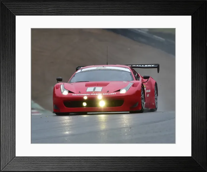 Framed Print : CM17 2824 Calum Lockie, David Mason, Ferrari 458 GT3 Framed Print : CM17 2824 Calum Lockie, David Mason, Ferrari 458 GT3