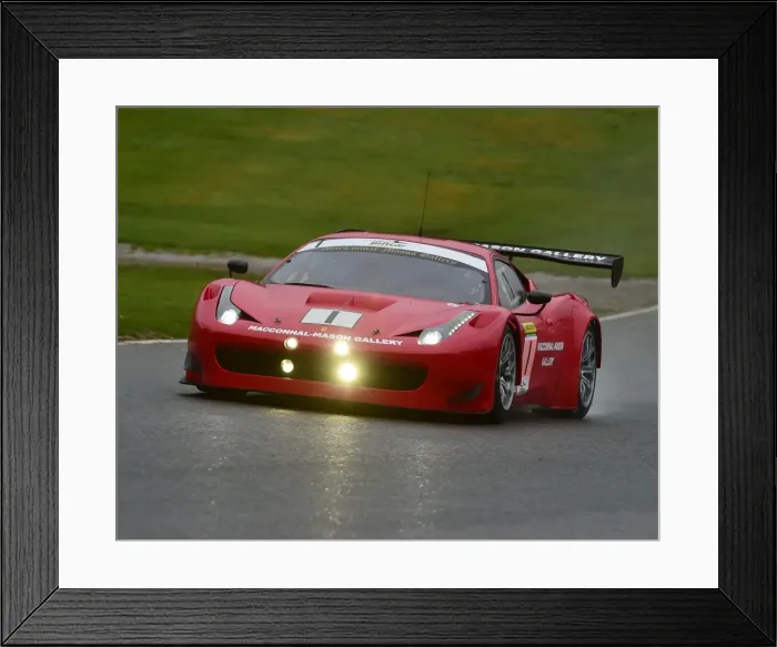Framed Print : CM17 2802 Calum Lockie, David Mason, Ferrari 458 GT3 Framed Print : CM17 2802 Calum Lockie, David Mason, Ferrari 458 GT3