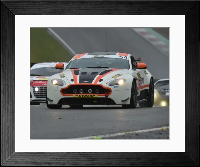 Framed Print : CM17 2881 Chris Murphy, Matty George, Aston Martin Vantage GT4 Framed Print : CM17 2881 Chris Murphy, Matty George, Aston Martin Vantage GT4