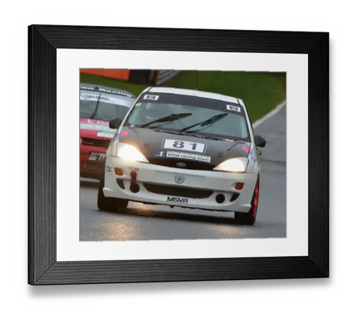 Framed Print : CM17 2898 Paul Hatton, Ford Focus