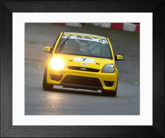 Framed Print : CM17 2895 Lewis Denslow, Ford Fiesta Framed Print : CM17 2895 Lewis Denslow, Ford Fiesta