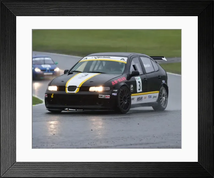 Framed Print : CM17 3006 Mike Marais, Seat Leon Cup Framed Print : CM17 3006 Mike Marais, Seat Leon Cup