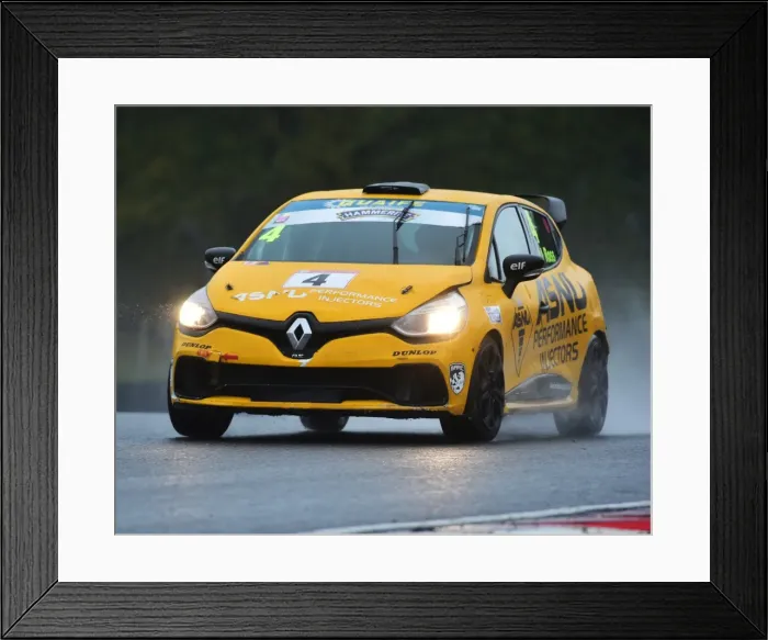 Framed Print : CM17 3221 James JJ Ross, Renault Clio Framed Print : CM17 3221 James JJ Ross, Renault Clio