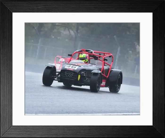 Framed Print : CM17 3158 Nicholas Christofaro, Caterham R300 Framed Print : CM17 3158 Nicholas Christofaro, Caterham R300