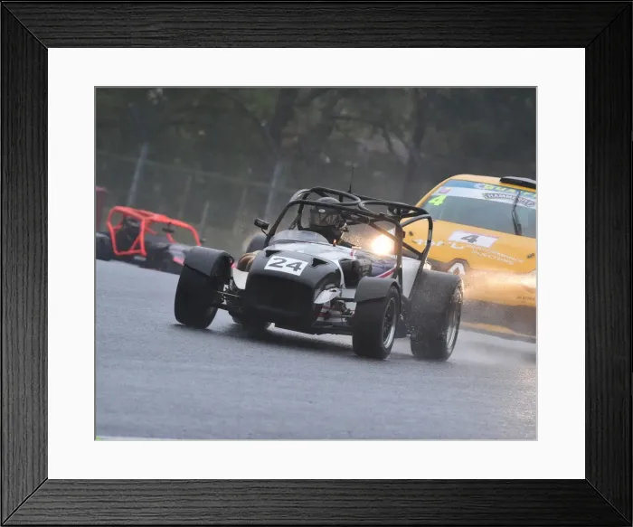 Framed Print : CM17 3151 Anthony Bennett, Caterham R300 Framed Print : CM17 3151 Anthony Bennett, Caterham R300
