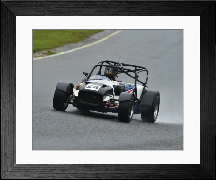 Framed Print : CM17 2786 Anthony Bennett, Caterham R300 Framed Print : CM17 2786 Anthony Bennett, Caterham R300