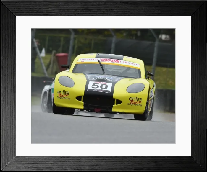 Framed Print : CM17 3071 Katie Milner, Ginetta G40 Framed Print : CM17 3071 Katie Milner, Ginetta G40