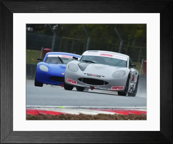 Framed Print : CM17 3083 Tom Gamble, Ginetta G40 Framed Print : CM17 3083 Tom Gamble, Ginetta G40
