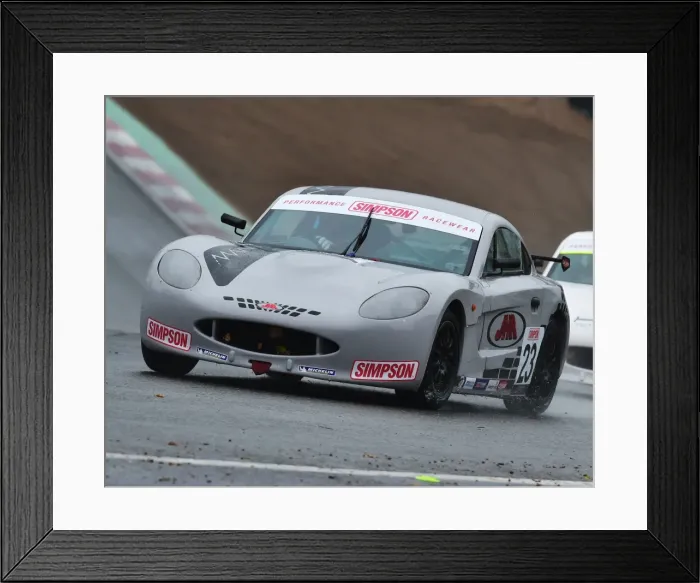 Framed Print : CM17 2592 Tom Gamble, Ginetta G40 Framed Print : CM17 2592 Tom Gamble, Ginetta G40