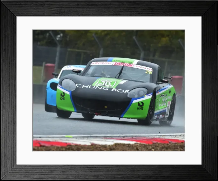 Framed Print : CM17 3082 Charlie Fagg, Ginetta G40 Framed Print : CM17 3082 Charlie Fagg, Ginetta G40