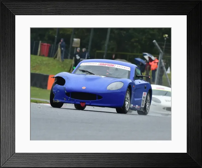 Framed Print : CM17 3091 Jordan Collard, Ginetta G40 Framed Print : CM17 3091 Jordan Collard, Ginetta G40