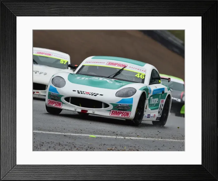 Framed Print : CM17 2564 Jensen Dineen, Ginetta G40 Framed Print : CM17 2564 Jensen Dineen, Ginetta G40