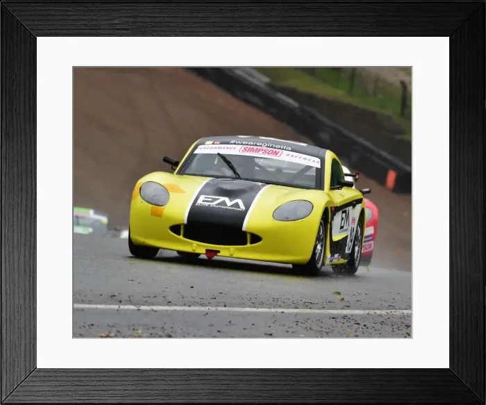 Framed Print : CM17 2554 Harry King, Ginetta G40 Framed Print : CM17 2554 Harry King, Ginetta G40