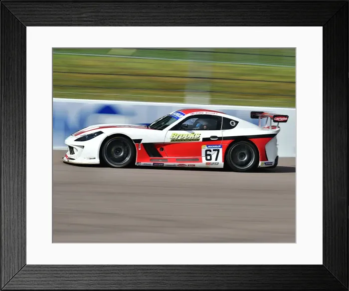 Framed Print : CM15 8536 David Brooks, Ginetta G55 Framed Print : CM15 8536 David Brooks, Ginetta G55