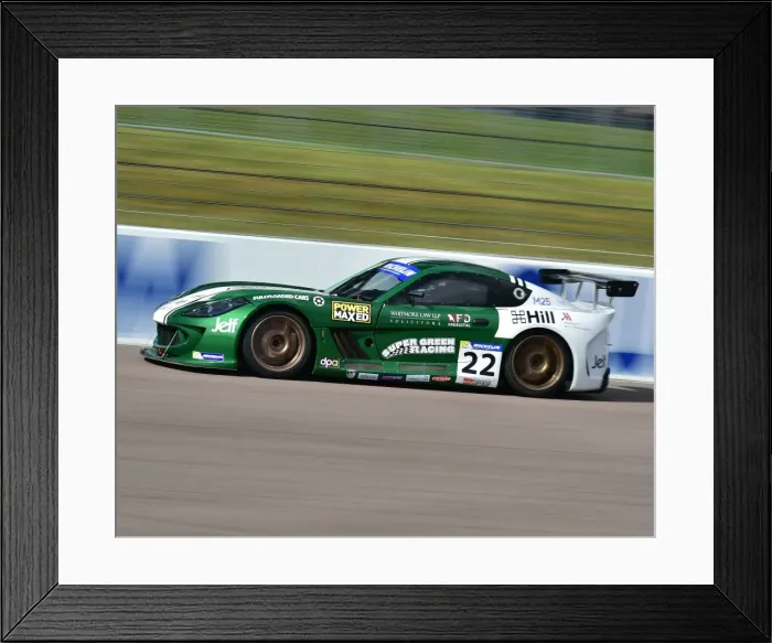 Framed Print : CM15 8512 Ben Green, Ginetta G55 Framed Print : CM15 8512 Ben Green, Ginetta G55