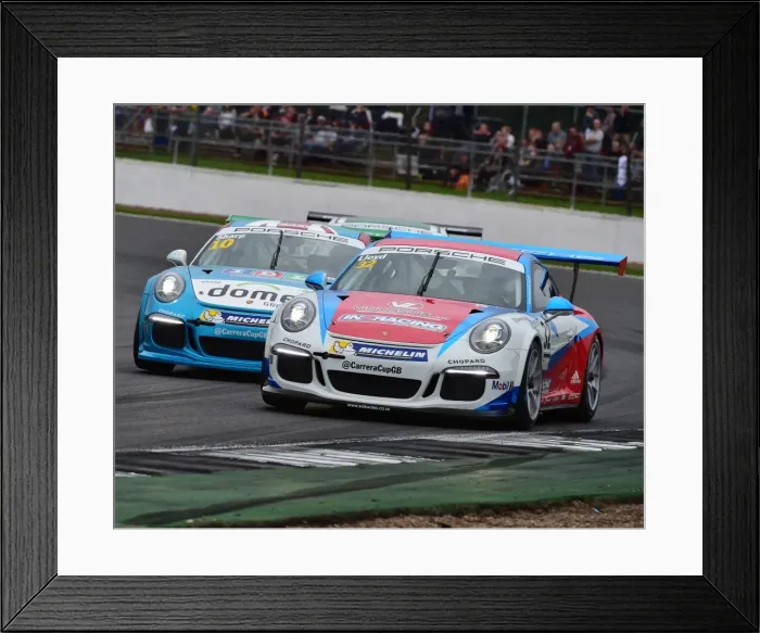 Framed Print : CM16 5622 Daniel Lloyd, Tom Sharp, Porsche 911 GT3 Cup Framed Print : CM16 5622 Daniel Lloyd, Tom Sharp, Porsche 911 GT3 Cup
