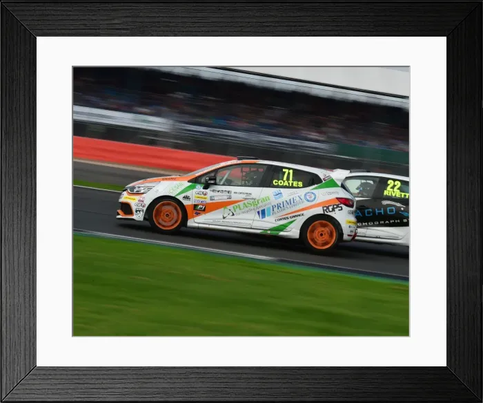 Framed Print : CM16 4967 Max Coates, Renaultsport 220 Trophy