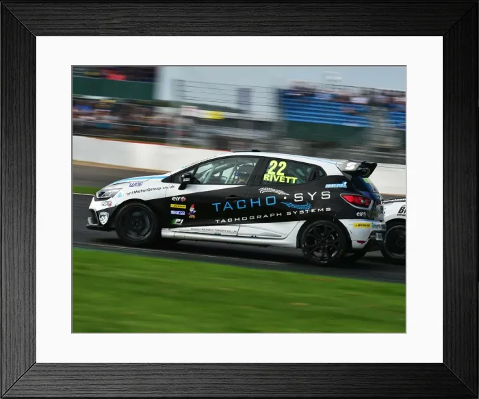 Framed Print : CM16 4836 Paul Rivett, Renaultsport 220 Trophy