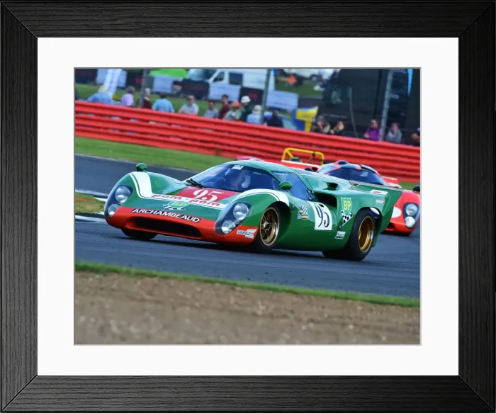 Framed Print : CM15 2774 Gary Culver, Lola T70 MK3 Framed Print : CM15 2774 Gary Culver, Lola T70 MK3