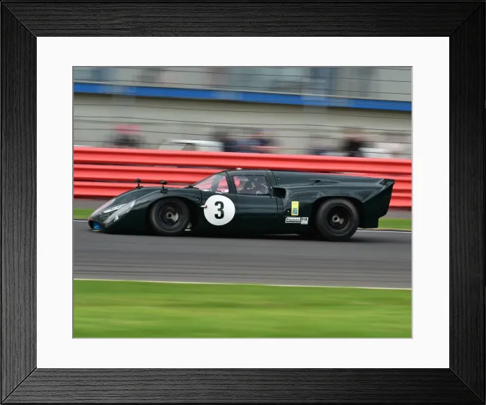 Framed Print : CM15 2880 Jason Wright, Lola T70 MK3 B Framed Print : CM15 2880 Jason Wright, Lola T70 MK3 B