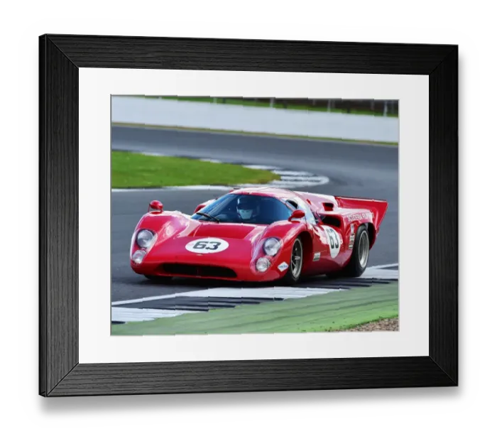 Framed Print : CM15 2838 Marc Devis, Jonathan Kennard, Lola T70 MK3 B Framed Print : CM15 2838 Marc Devis, Jonathan Kennard, Lola T70 MK3 B