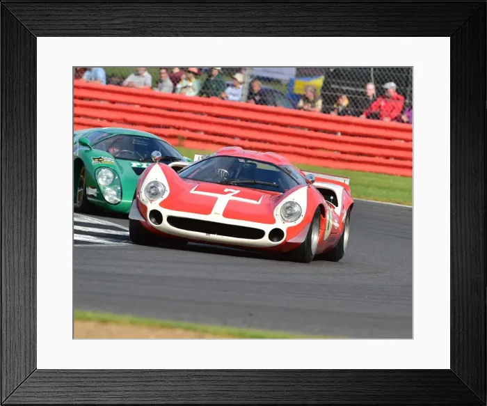 Framed Print : CM15 2734 Tarek Mahmoud, Galal Mahmoud, Lola T70 MK3 Framed Print : CM15 2734 Tarek Mahmoud, Galal Mahmoud, Lola T70 MK3
