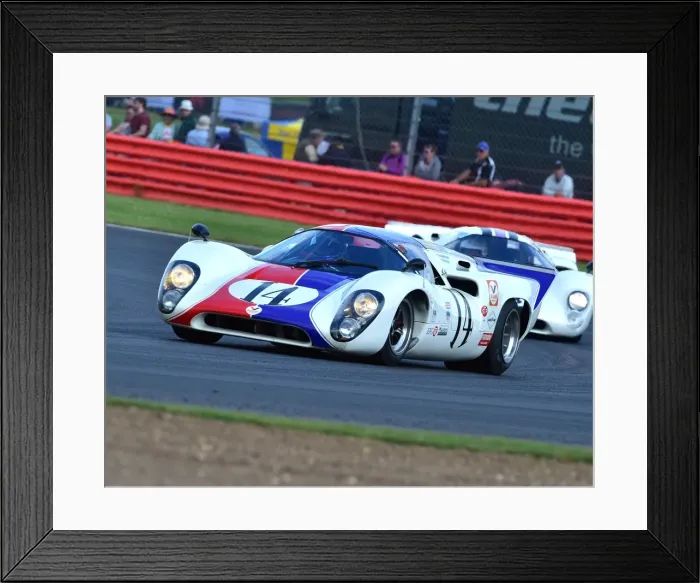Framed Print : CM15 2764 Oliver Bryant, Graham Bryant, Lola T70 MK3 B Framed Print : CM15 2764 Oliver Bryant, Graham Bryant, Lola T70 MK3 B