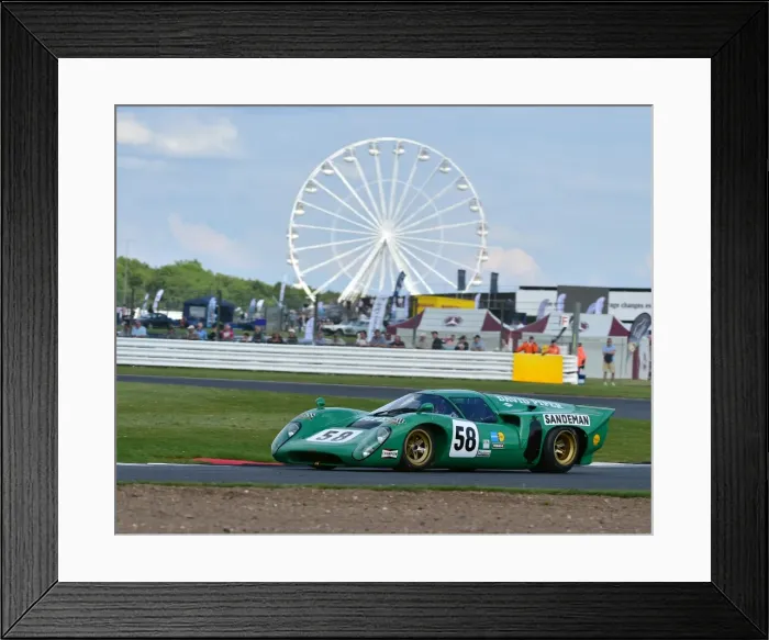 Framed Print : CM15 2759 Shaun Lynn, Lola T70 MK3 B Framed Print : CM15 2759 Shaun Lynn, Lola T70 MK3 B