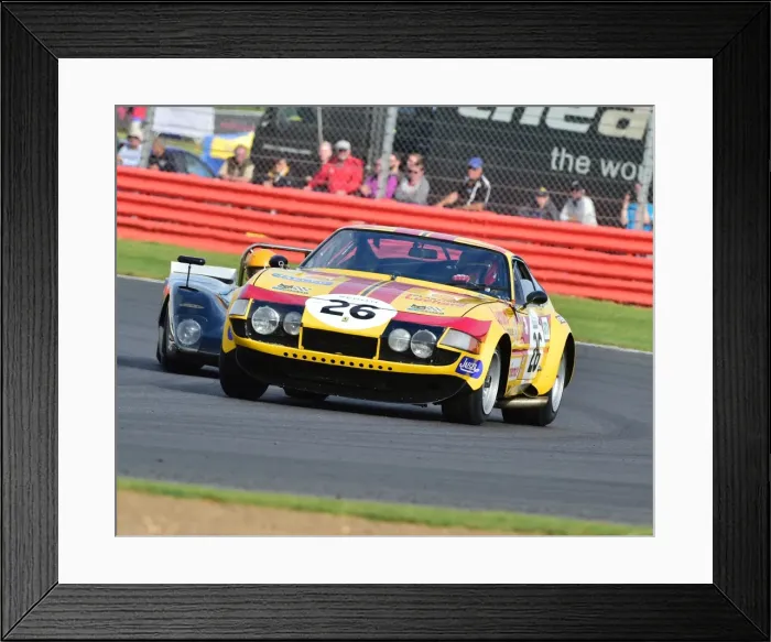 Framed Print : CM15 2754 Sam Hancock, Alexander Rittweger, Ferrari 365 GTB-4 Daytona Framed Print : CM15 2754 Sam Hancock, Alexander Rittweger, Ferrari 365 GTB-4 Daytona