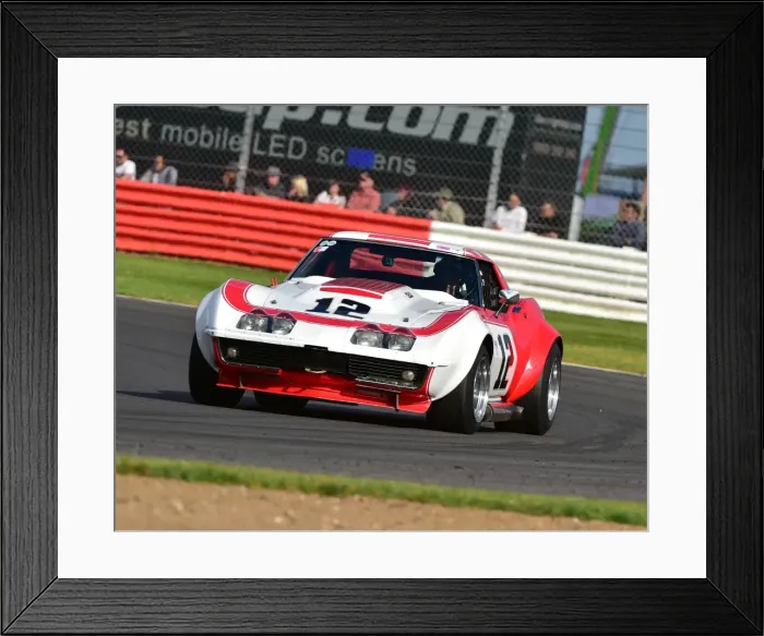 Framed Print : CM15 2658 Peter Hallford, Chevrolet Corvette Framed Print : CM15 2658 Peter Hallford, Chevrolet Corvette