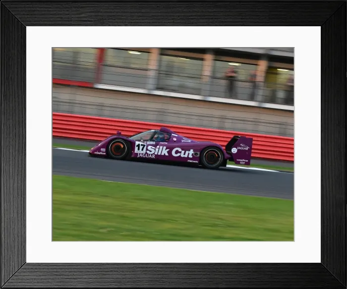 Framed Print : CM15 3334 Christophe D Ansembourg, Jaguar XJR14 Framed Print : CM15 3334 Christophe D Ansembourg, Jaguar XJR14