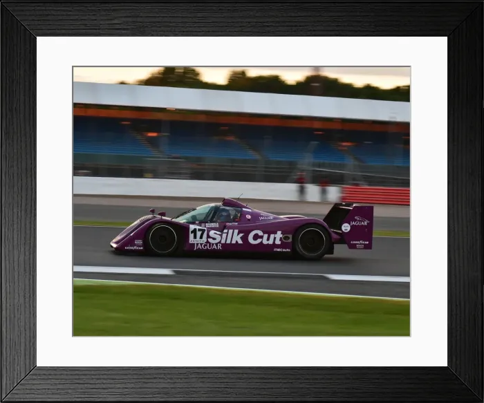 Framed Print : CM15 3504 Christophe D Ansembourg, Jaguar XJR14 Framed Print : CM15 3504 Christophe D Ansembourg, Jaguar XJR14