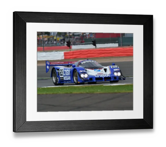 Framed Print : CM15 4527 Katsu Kabota, Nissan R90CK Framed Print : CM15 4527 Katsu Kabota, Nissan R90CK