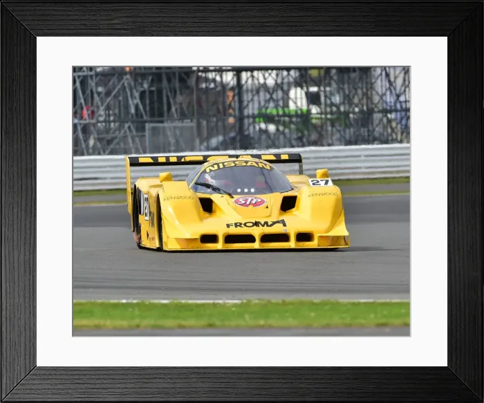 Framed Print : CM15 4363bw Bob Berridge, Nissan R93 Framed Print : CM15 4363bw Bob Berridge, Nissan R93