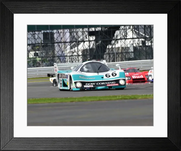 Framed Print : CM15 4362 Douglas Titford, EMKA Aston-Martin C84-1
