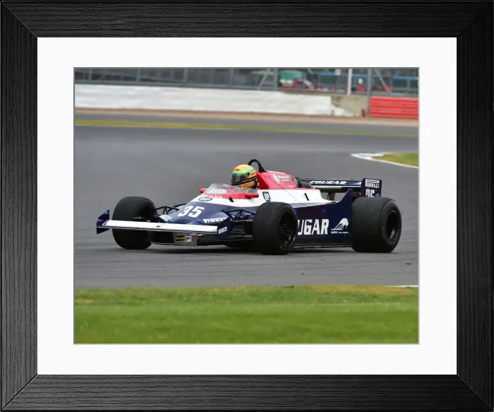 Framed Print : CM15 1733 David Alston, Toleman TG181 Framed Print : CM15 1733 David Alston, Toleman TG181