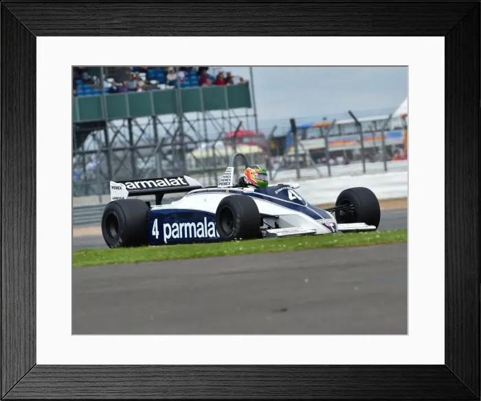 Framed Print : CM15 1963 Joaquin Folch-Rusinol, Brabham BT49C Framed Print : CM15 1963 Joaquin Folch-Rusinol, Brabham BT49C