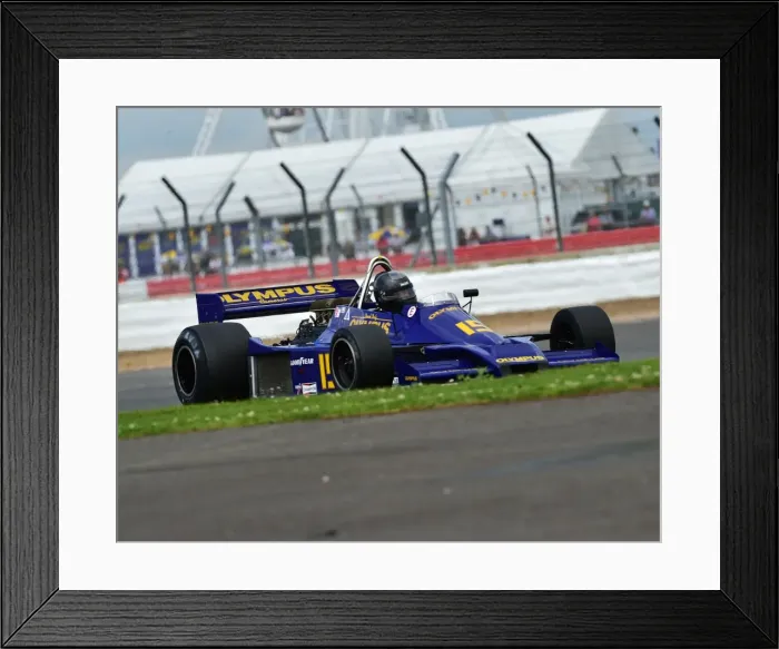 Framed Print : CM15 1935 Michel Baudoin, Hesketh 308E Framed Print : CM15 1935 Michel Baudoin, Hesketh 308E