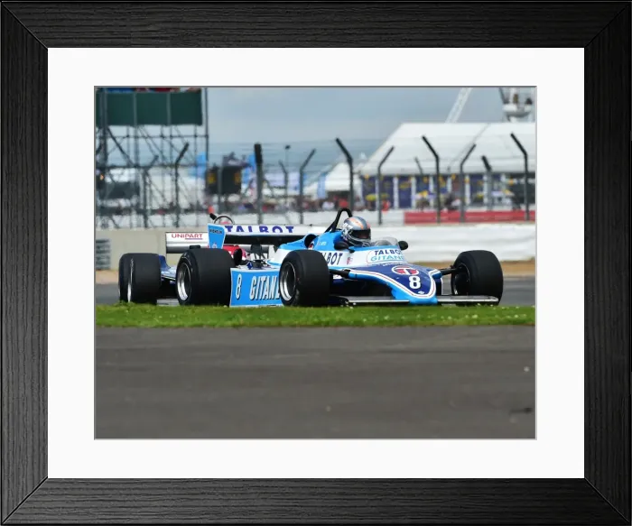 Framed Print : CM15 1899 Rob Hall, Ligier Matra JS17 Framed Print : CM15 1899 Rob Hall, Ligier Matra JS17