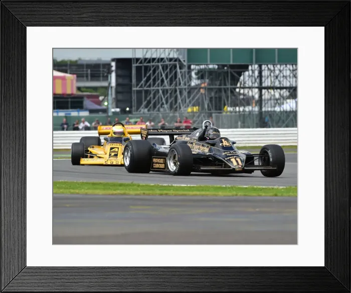 Framed Print : CM15 2055 Greg Thornton, Lotus 91-5 Framed Print : CM15 2055 Greg Thornton, Lotus 91-5