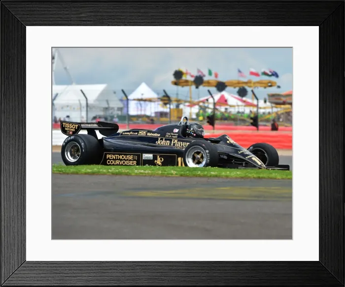 Framed Print : CM15 1890 Greg Thornton, Lotus 91-5 Framed Print : CM15 1890 Greg Thornton, Lotus 91-5