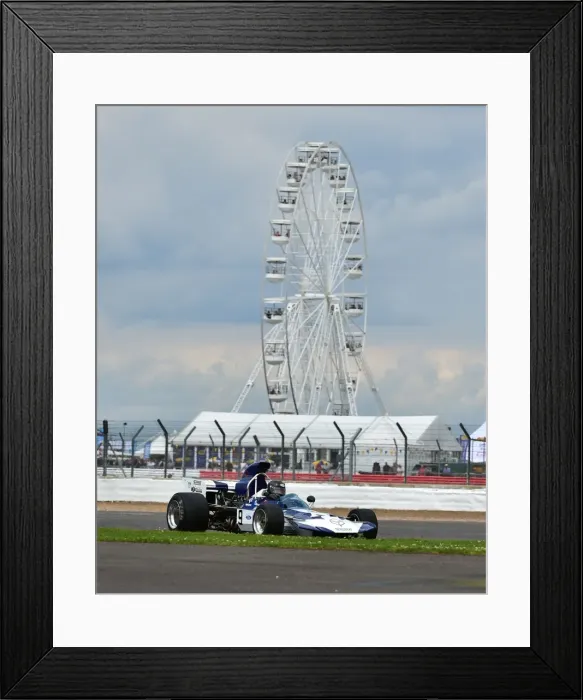Framed Print : CM15 1813 Christophe D Ansembourg, Williams FW07C Framed Print : CM15 1813 Christophe D Ansembourg, Williams FW07C